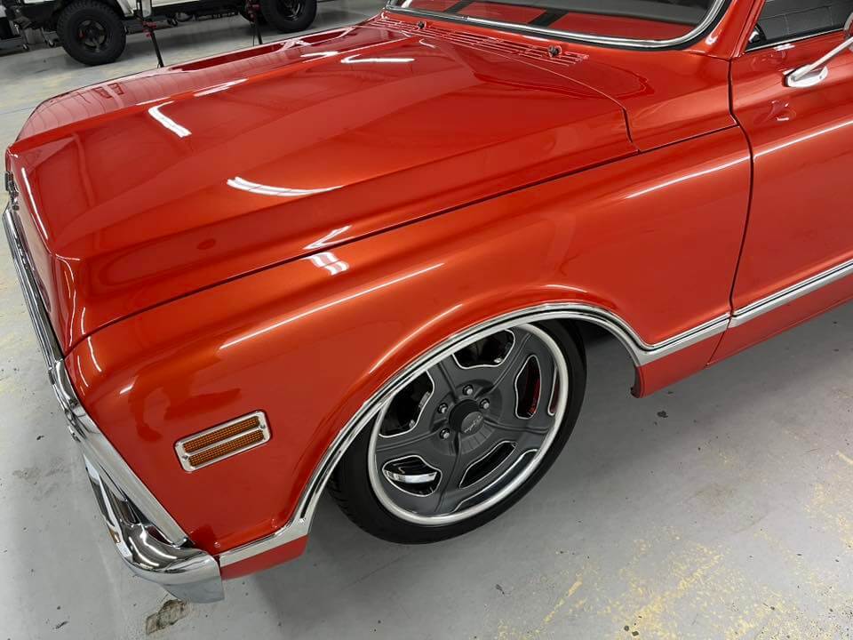 Tamco Paint GM Inferno Orange Pearl in GMC Jimmy