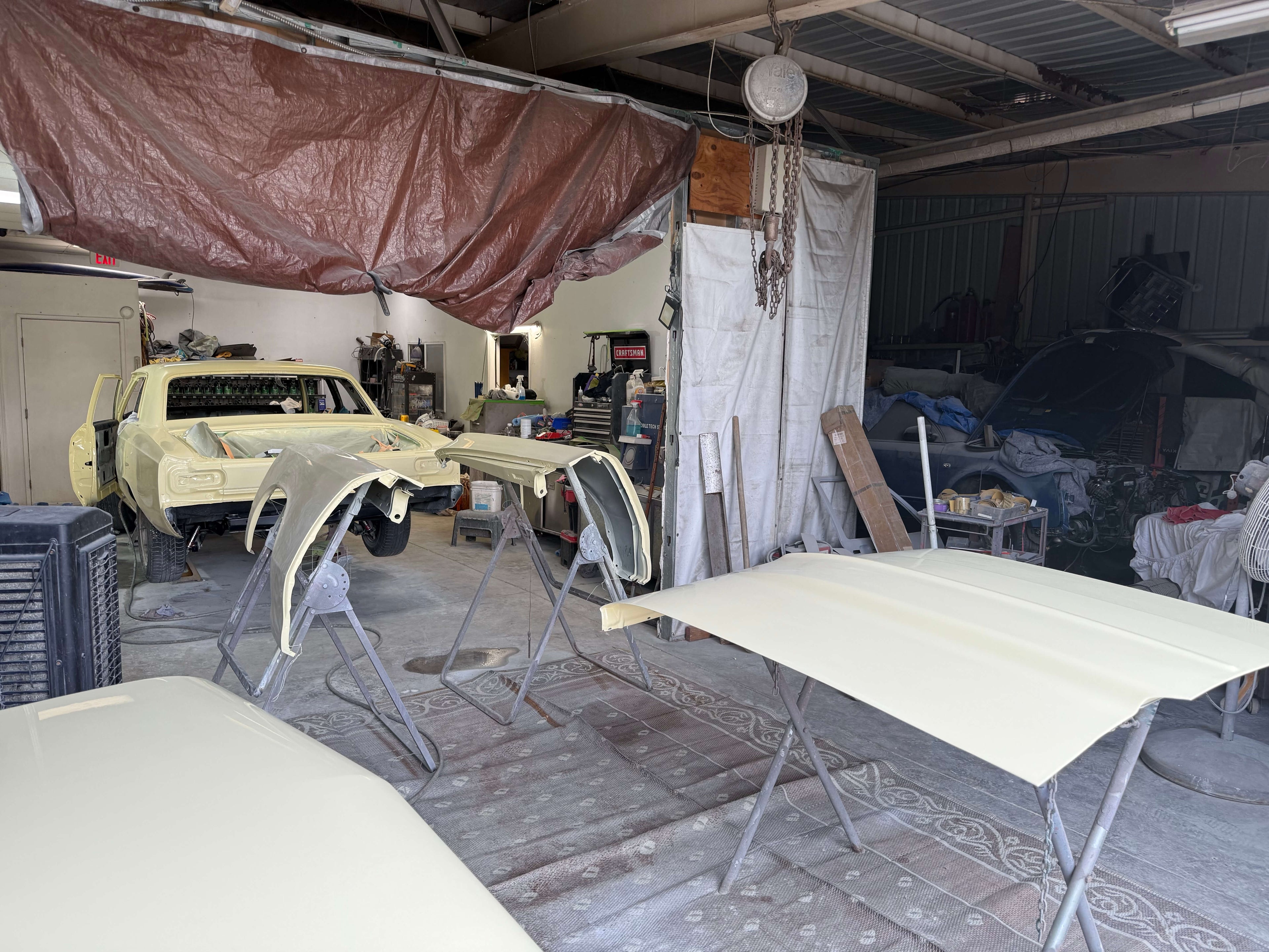 Tamco Paint GM Lemonwood Yellow AGSS in 1966 Chevrolet Malibu 300