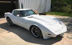 GM OLYMPIC WHITE CODE 50 STINGRAY CORVETTE CAR
