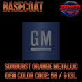 Sunburst Orange Metallic Basecoat