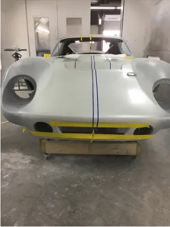 Tamco Paint GM Victory Red in Factory Five Racing Type 65 Coupe