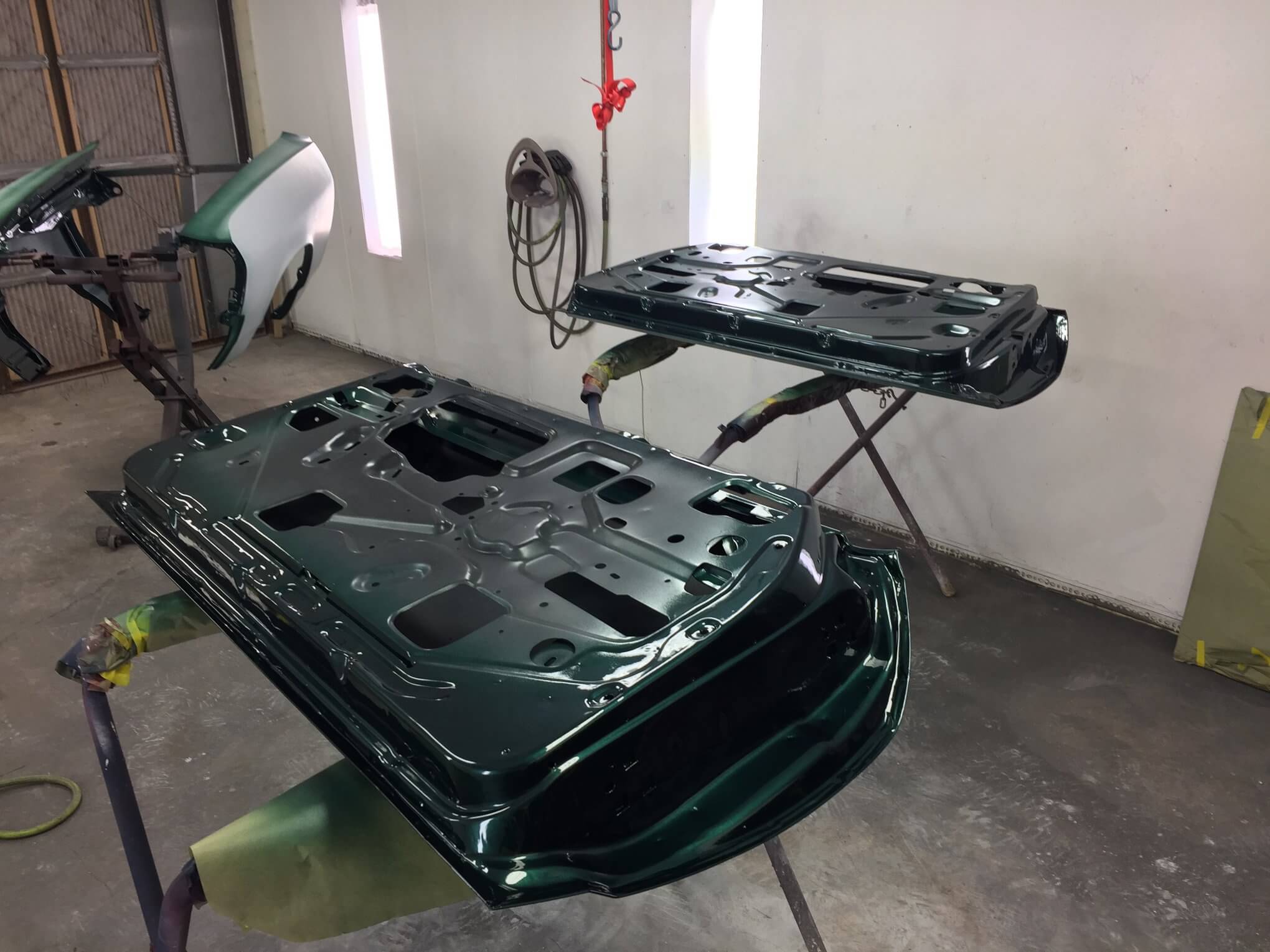 Godzilla Green Car Part