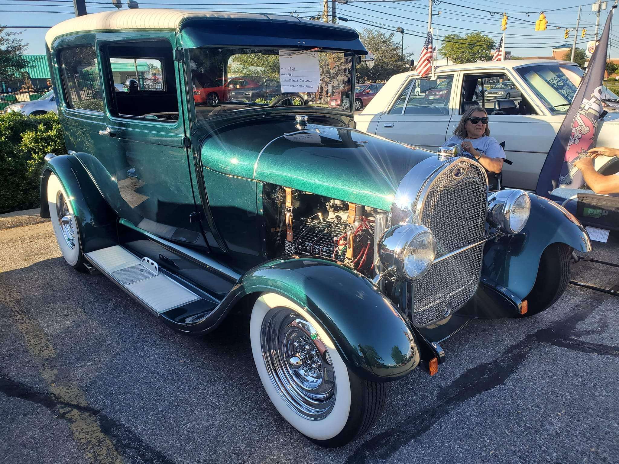 Godzilla Green 1929 Ford Tudor