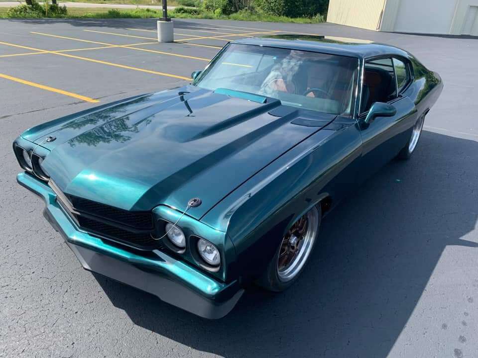 Godzilla Green Chevy Chevelle