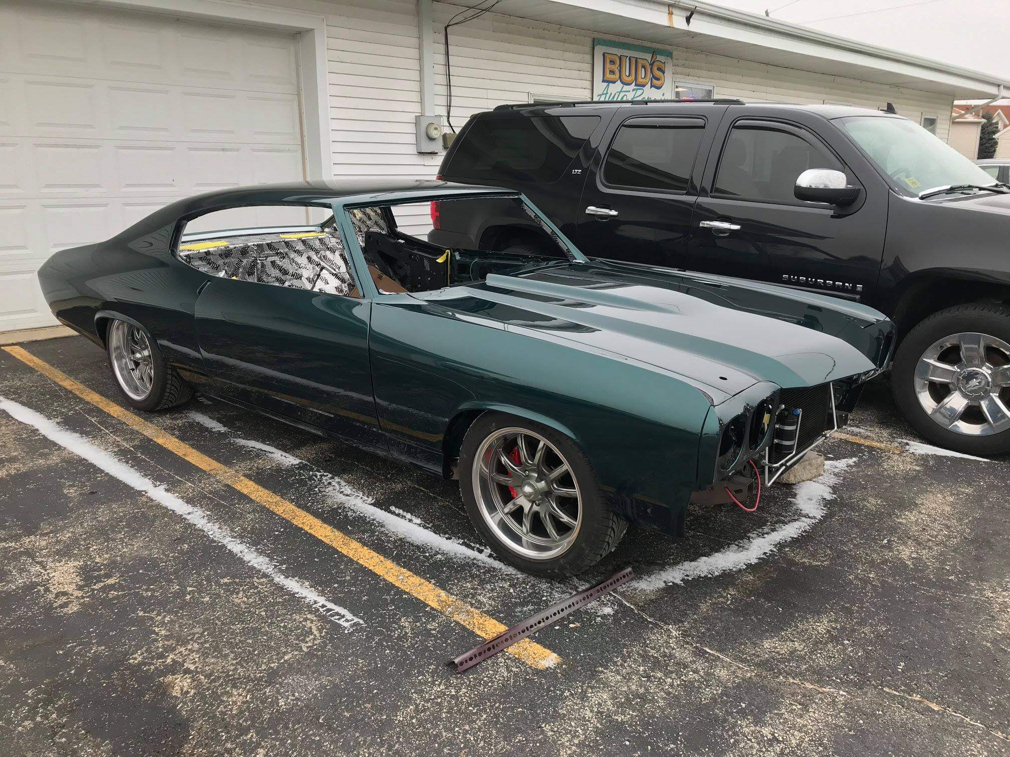 Godzilla Green Chevy Chevelle