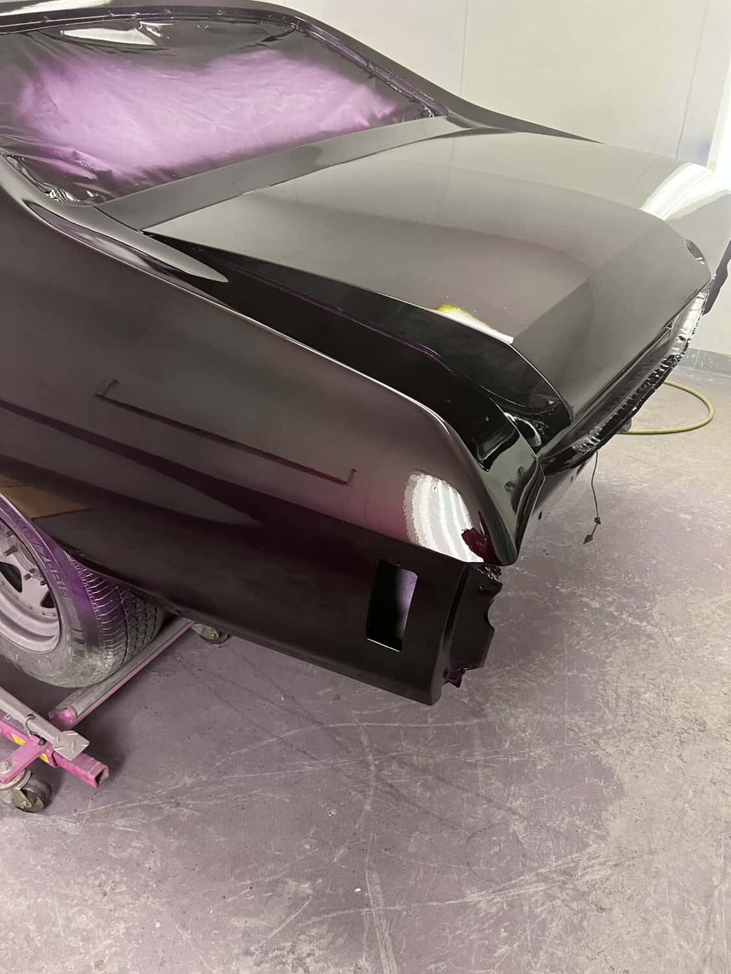 Tamco Paint Grapeness Candy Concentrate in 1972 Chevrolet Chevelle