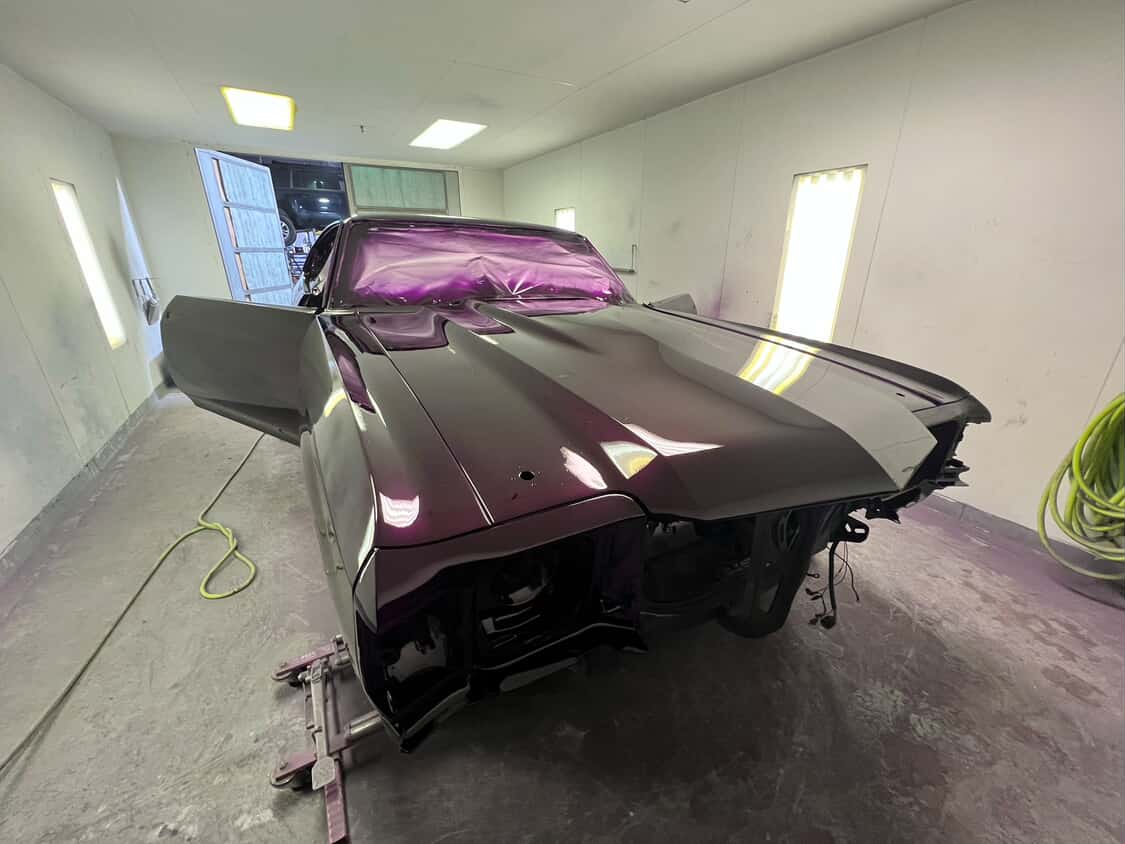 Tamco Paint Grapeness Candy Concentrate in 1972 Chevrolet Chevelle