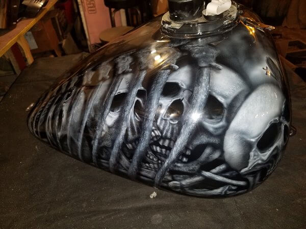 Tamco Paint Motorcycle Part Gunmetal 
