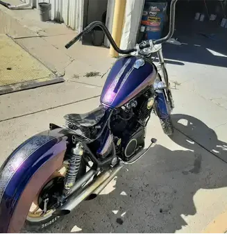 Tamco Paint HB9900 Jet Black Basecoat in Yamaha Virago