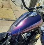 Tamco Paint HB9900 Jet Black Basecoat in Yamaha Virago