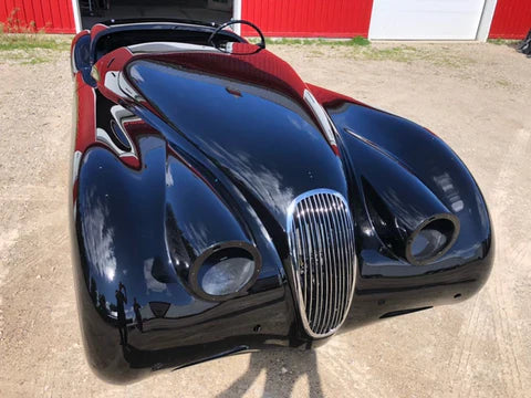 Tamco Paint HB9900 Jet Black Basecoat in Jaguar XK120