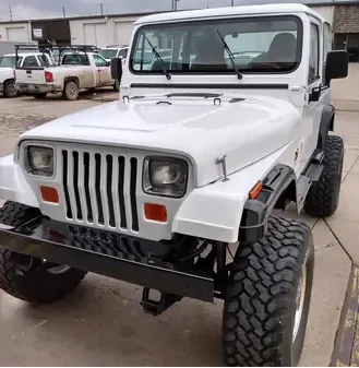 Tamco Paint HB9901 Bright White in Jeep Wrangler