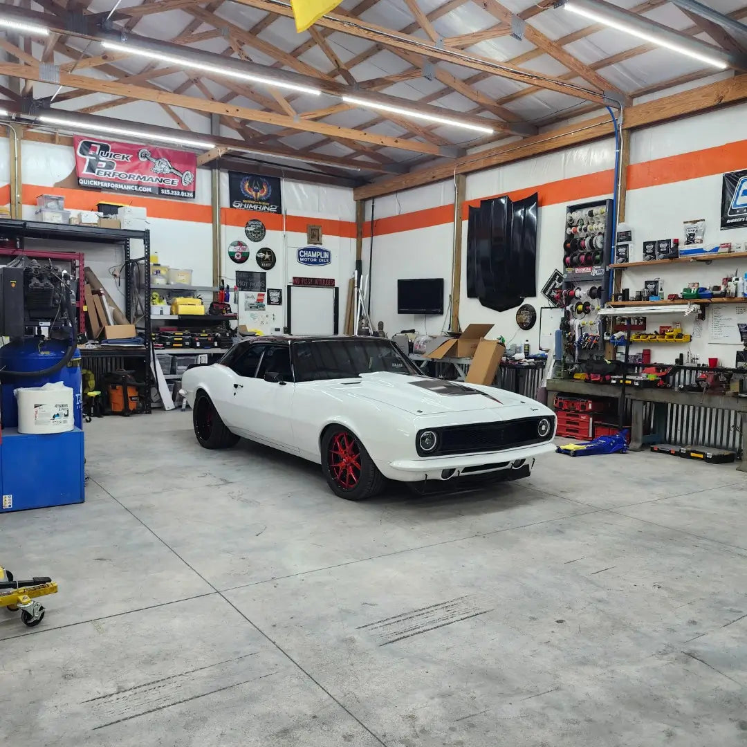 Tamco Paint HB9901 Bright White Basecoat on 1968 Chevrolet Camaro