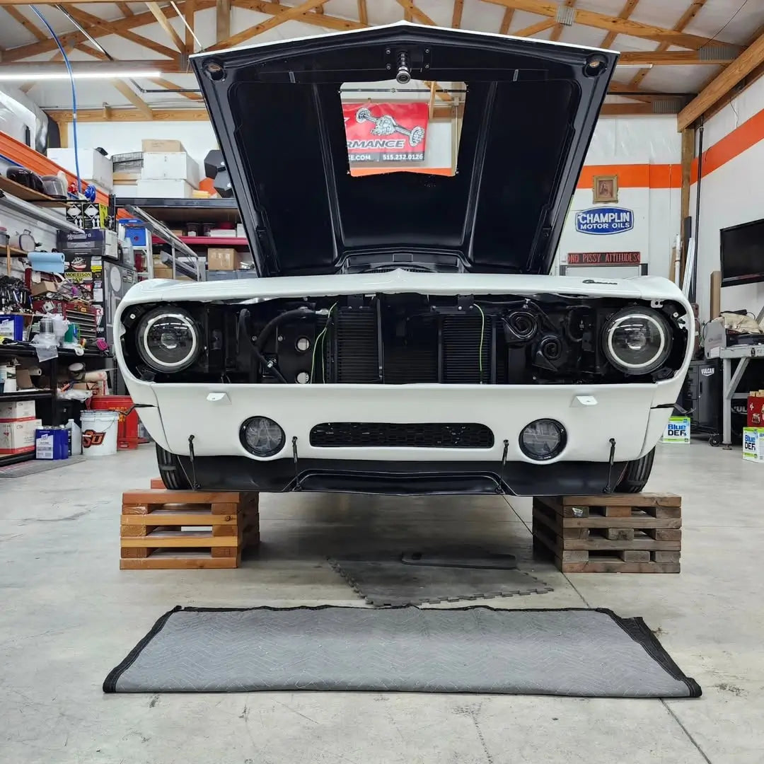 Tamco Paint HB9901 Bright White Basecoat on 1968 Chevrolet Camaro
