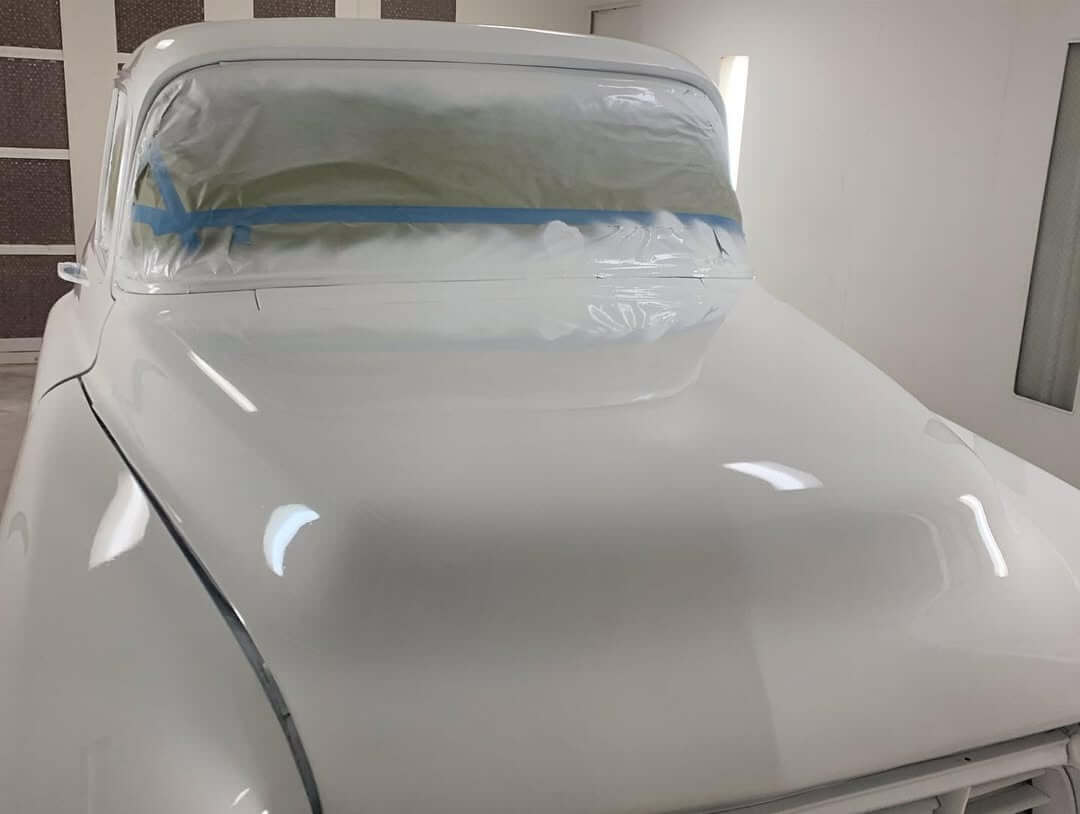 Tamco Paint HB9901 Bright White Basecoat on 1955 Chevy Truck