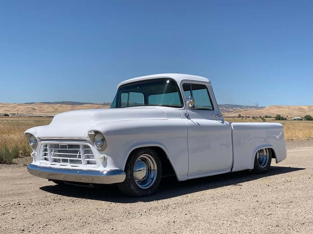 Tamco Paint HB9901 Bright White Basecoat on 1955 Chevy Truck