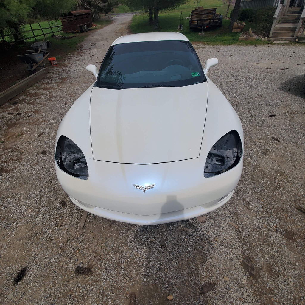 Tamco Paint Bright White Basecoat in 2007 Chevrolet Corvette