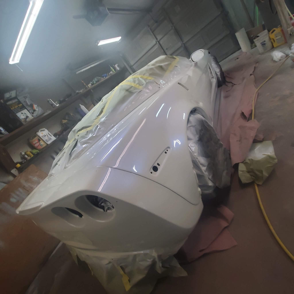 Tamco Paint Bright White Basecoat in 2007 Chevrolet Corvette