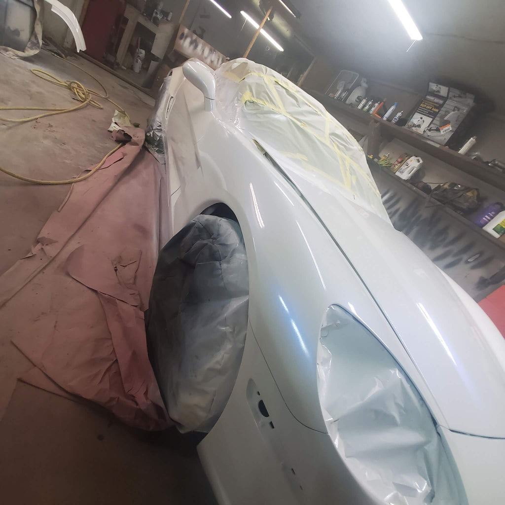 Tamco Paint Bright White Basecoat in 2007 Chevrolet Corvette