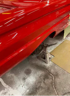 Tamco Paint HB9902 Bright Red Basecoat in 1964 Ford Falcon