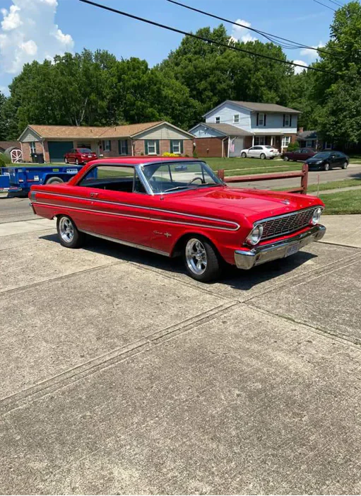 Tamco Paint HB9902 Bright Red Basecoat in 1964 Ford Falcon