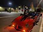 Tamco Paint HB9902 Bright Red Basecoat and Murdered Out Black in 1953 Chevrolet Corvette