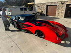 Tamco Paint HB9902 Bright Red Basecoat and Murdered Out Black in 1953 Chevrolet Corvette