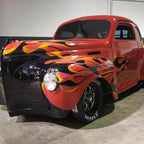Tamco Paint HB9902 Bright Red Basecoat on 1940 Plymouth