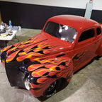 Tamco Paint HB9902 Bright Red Basecoat on 1940 Plymouth