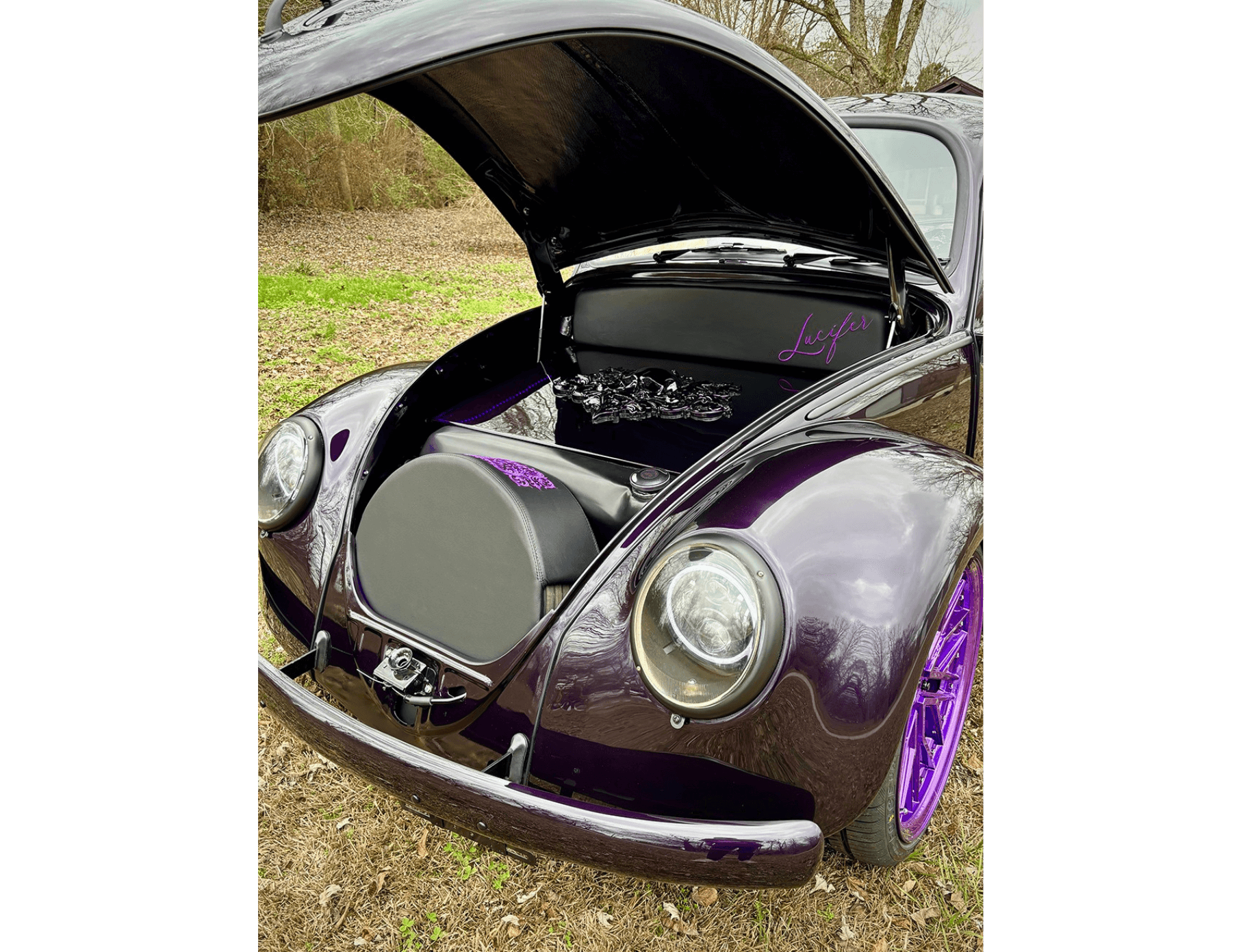 Tamco Paint HC4100 Glamour Clearcoat on 1967 Goth Bug