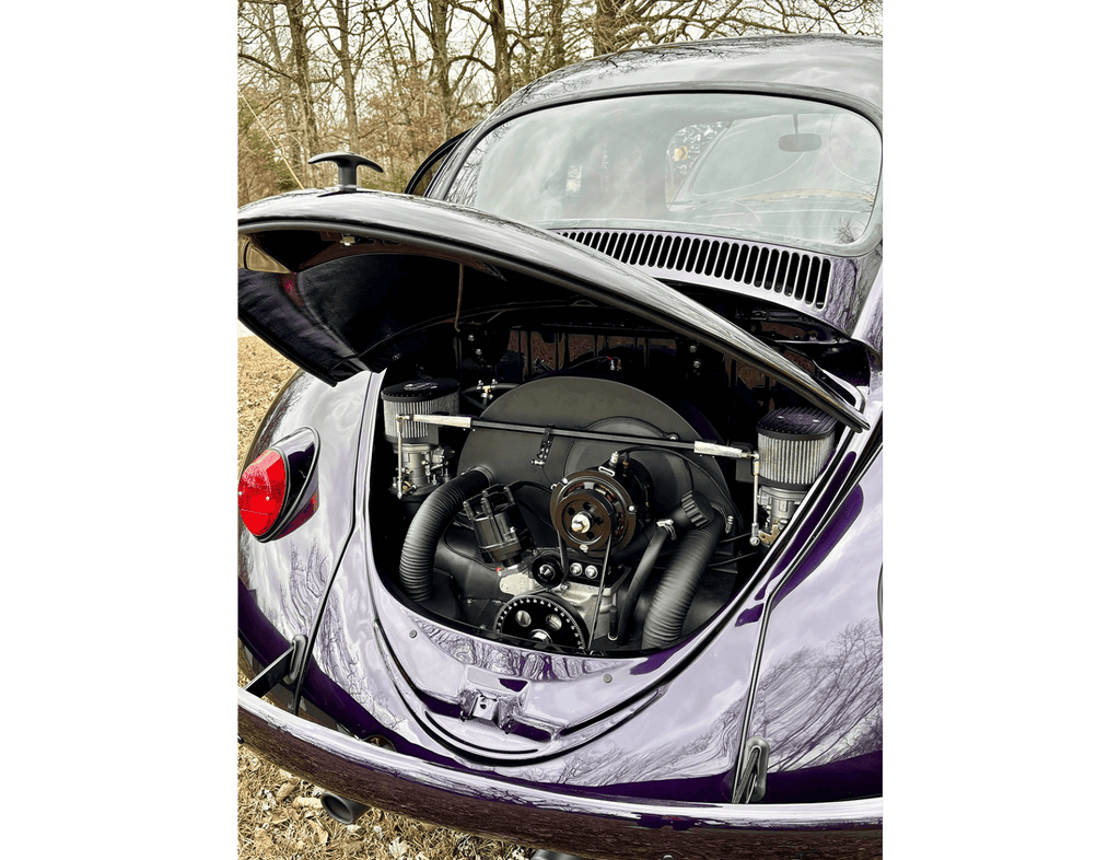 Tamco Paint HC4100 Glamour Clearcoat on 1967 Goth Bug