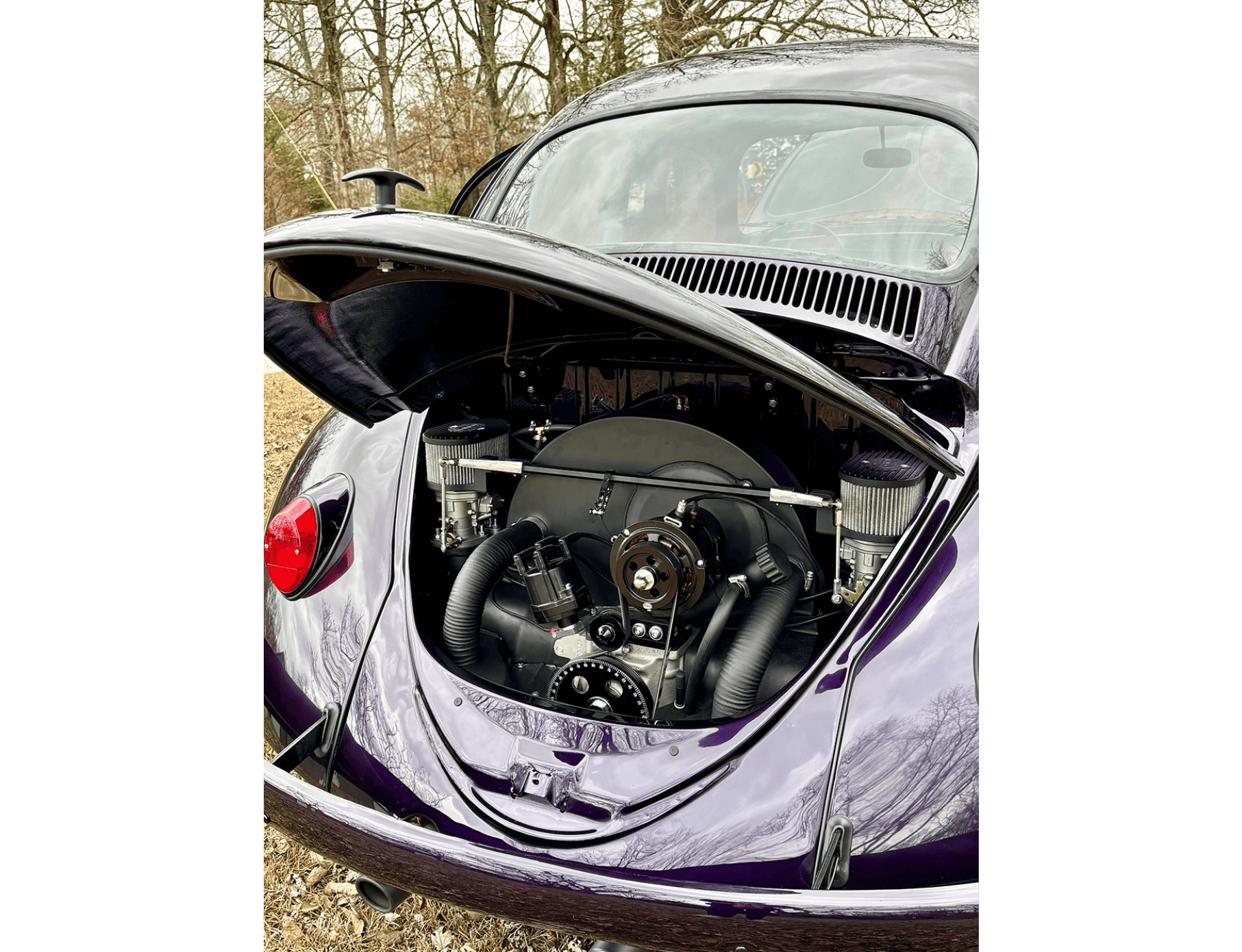 Tamco Paint HC4100 Glamour Clearcoat on 1967 Goth Bug
