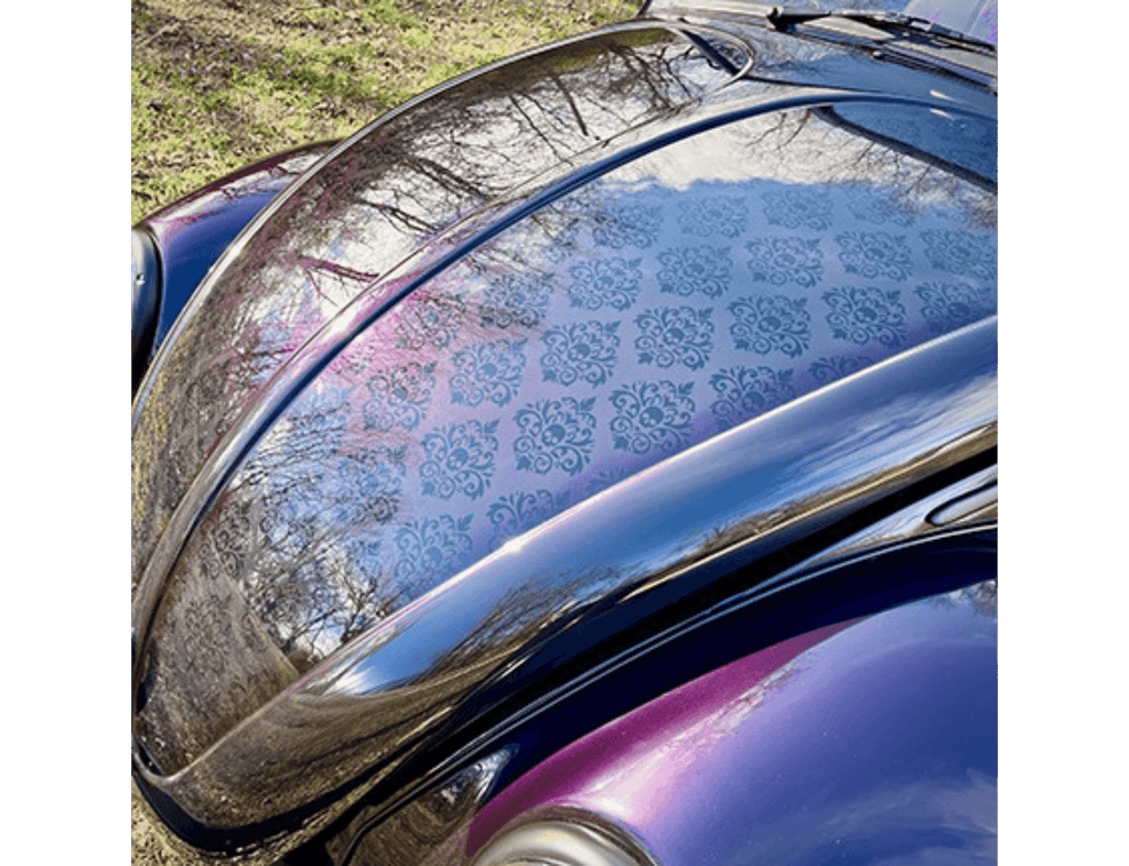 Tamco Paint HC4100 Glamour Clearcoat on 1967 Goth Bug