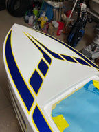 Tamco Paint HC4100 Glamour Clearcoat Kit on RC Boat