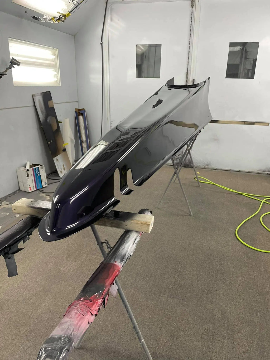 Tamco Paint HC4100 Glamour Clearcoat Kit on Drag Race Car