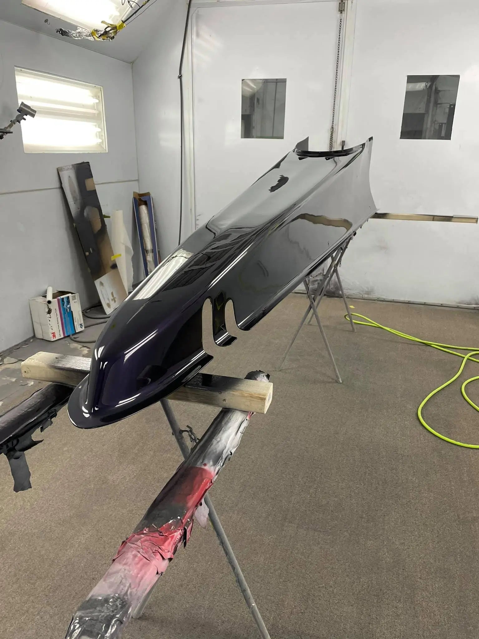 Tamco Paint HC4100 Glamour Clearcoat Kit on Drag Race Car