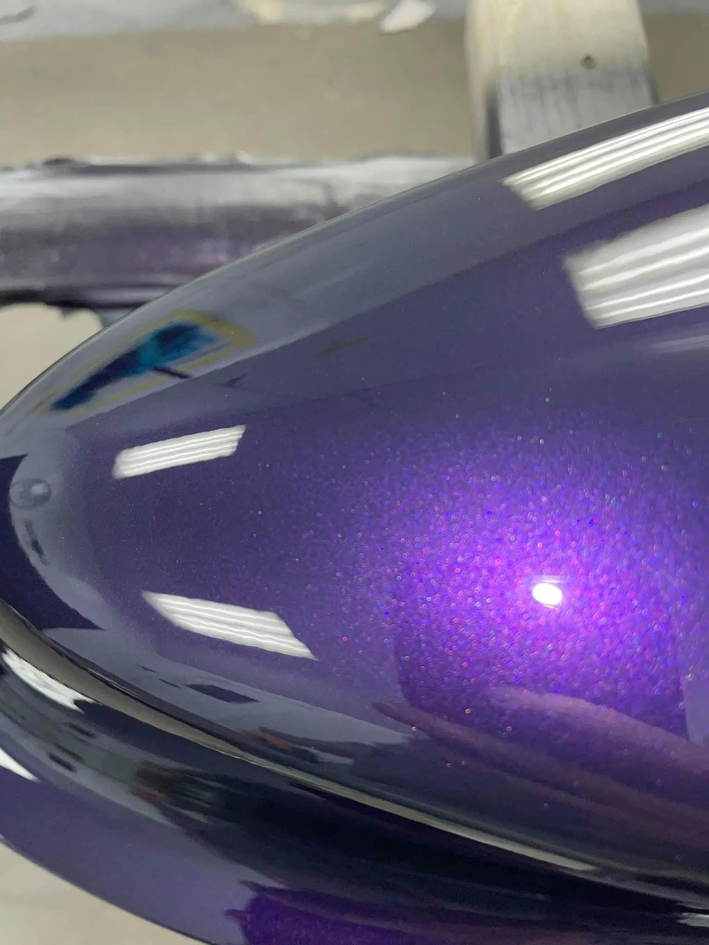 Tamco Paint HC4100 Glamour Clearcoat Kit on Drag Race Car