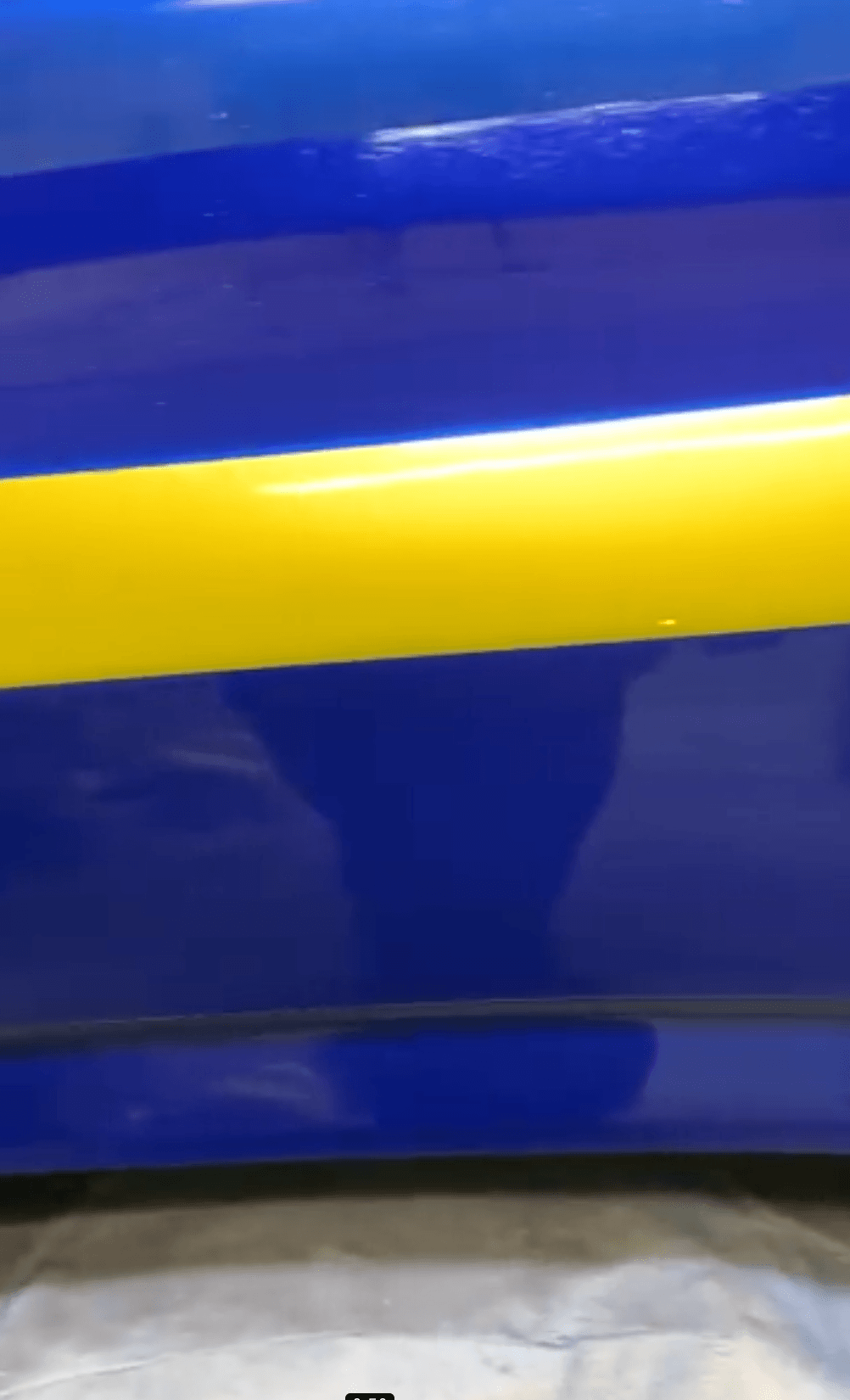 Tamco Paint HC4100 Glamour Clearcoat on Car Parts
