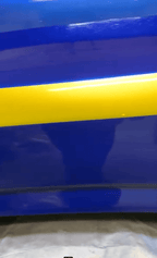 Tamco Paint HC4100 Glamour Clearcoat on Car Parts