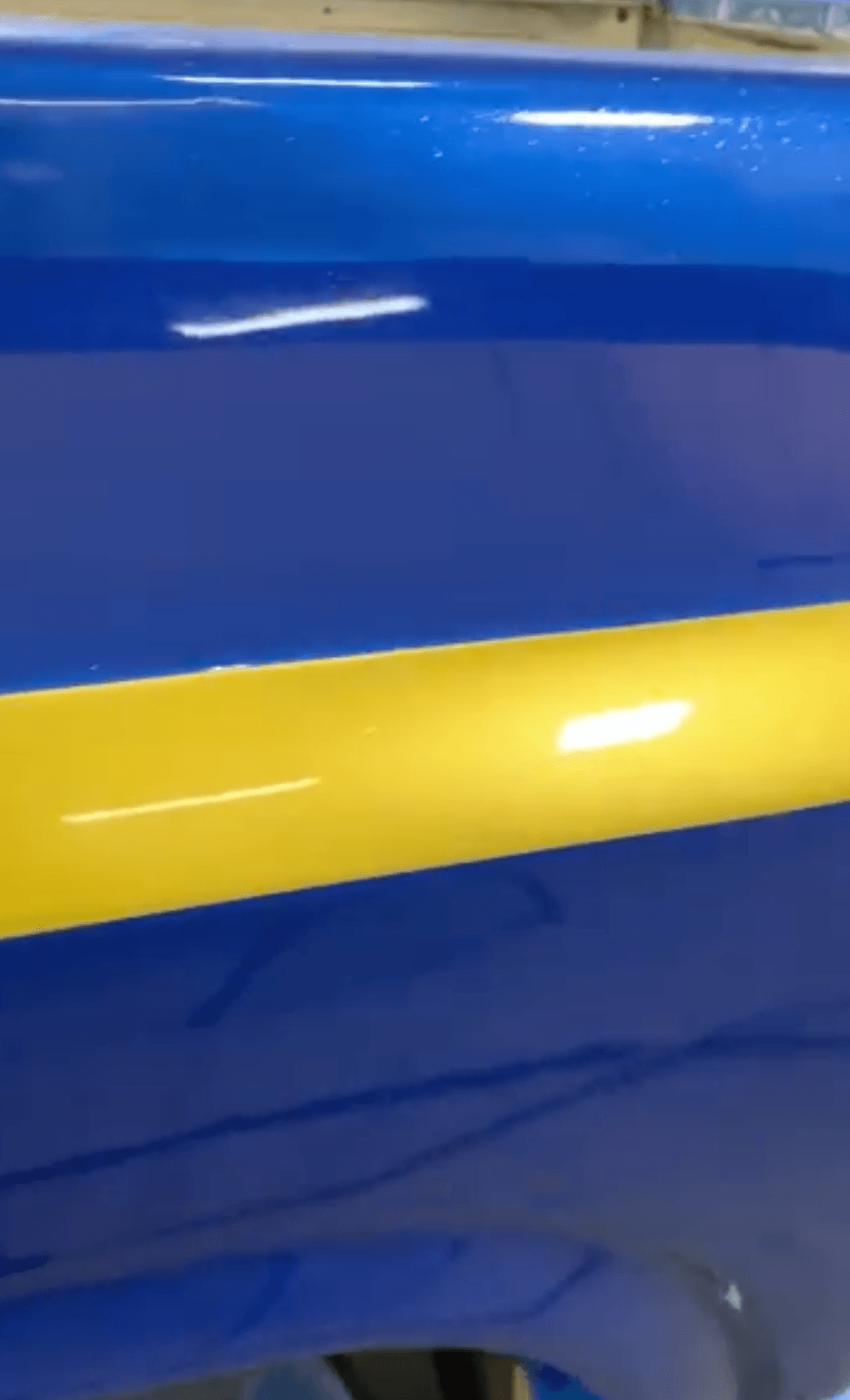 Tamco Paint HC4100 Glamour Clearcoat on Car Parts
