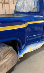 Tamco Paint HC4100 Glamour Clearcoat on Car Parts