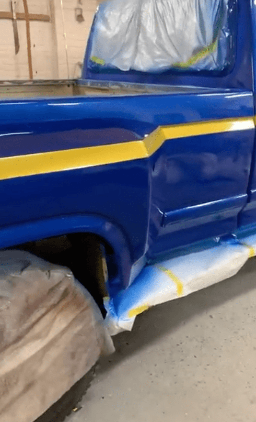 Tamco Paint HC4100 Glamour Clearcoat on Car Parts