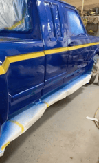 Tamco Paint HC4100 Glamour Clearcoat on Car Parts