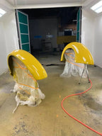 Tamco Paint HC4100 Glamour Clearcoat Kit on Fenders