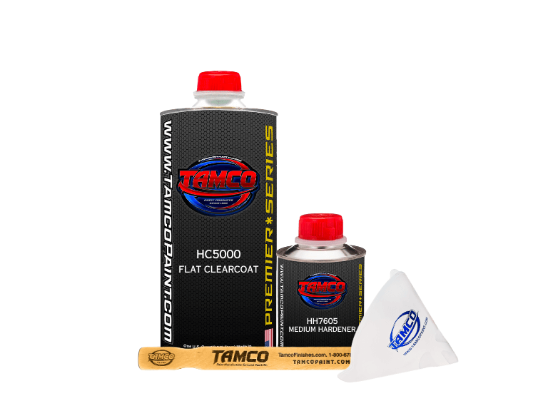 Tamco Paint HC5000 Flat Clearcoat Kit