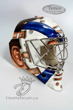 Tamco Paint HC7677 Hi-Impact Clearcoat Kit on Goalie Mask