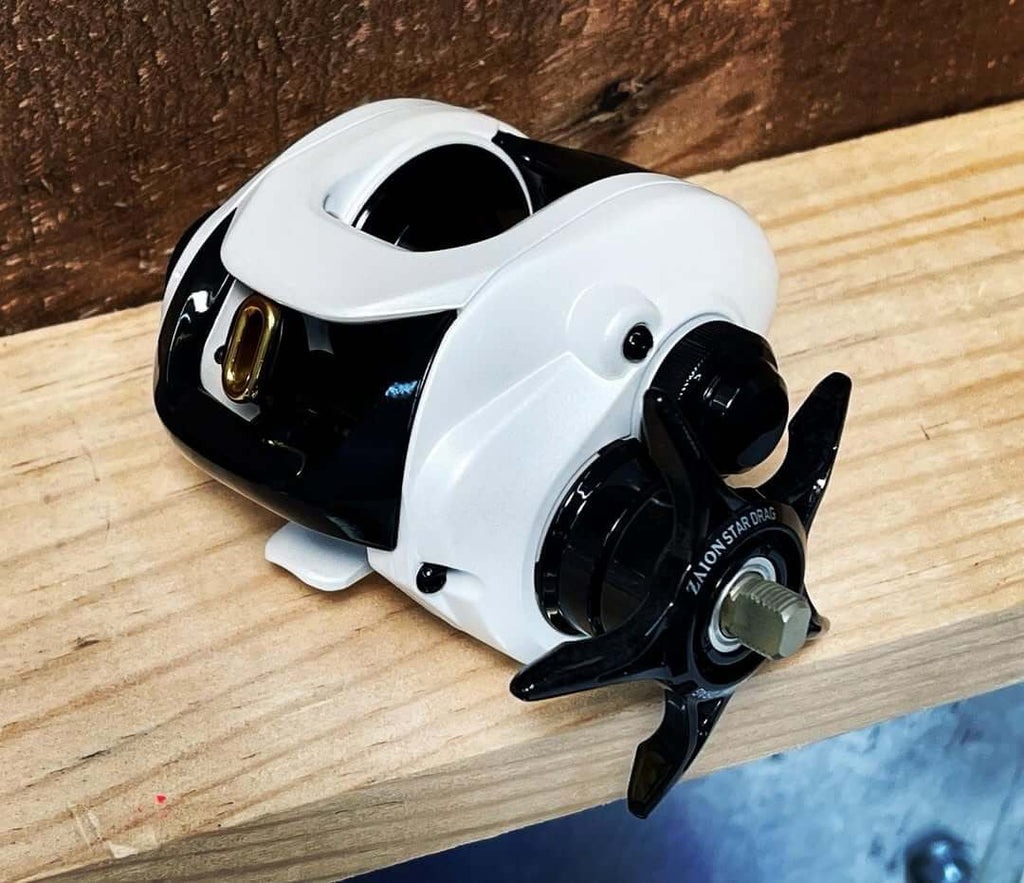 Tamco Paint HC895 Intercoat & Clearcoat on Daiwa-Z US Trail Reel