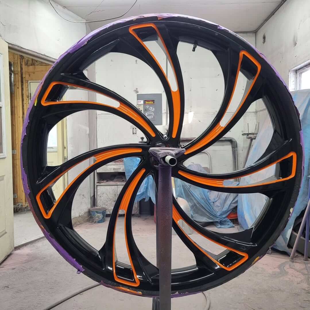 Tamco Paint HC9500 HI-Speed Impact 30 Min Clearcoat Kit in Motorcycle Rims