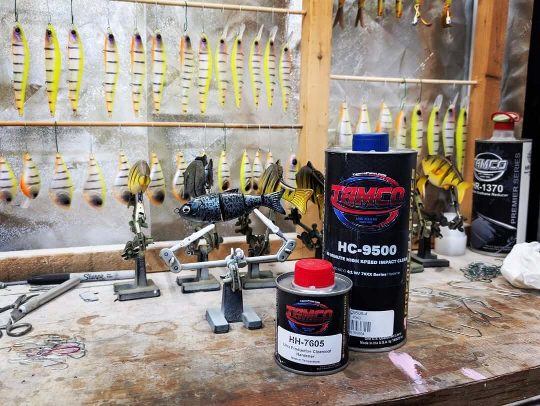Tamco Paint HC9500 Hi-Speed Impact 30 Min Clearcoat in Fishing Lures