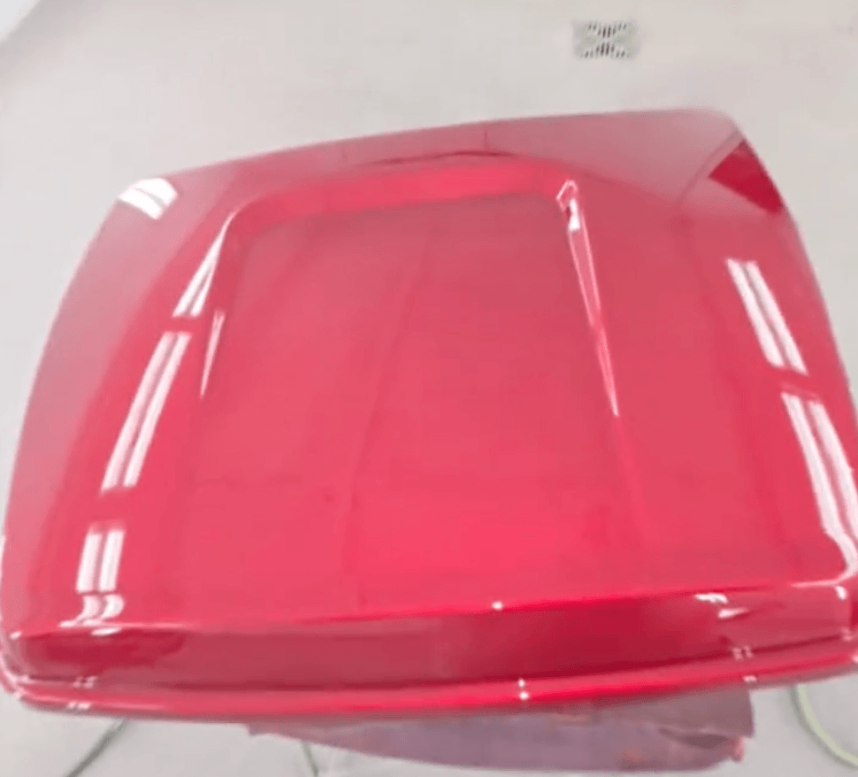 Tamco Paint HC9500 Hi-Speed impact 30 Min Clearcoat on Tour Pack and Chin Spoiler